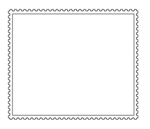 BB-CY - Vorlage Briefmarke