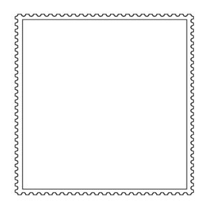 BB-CY - Vorlage Briefmarke