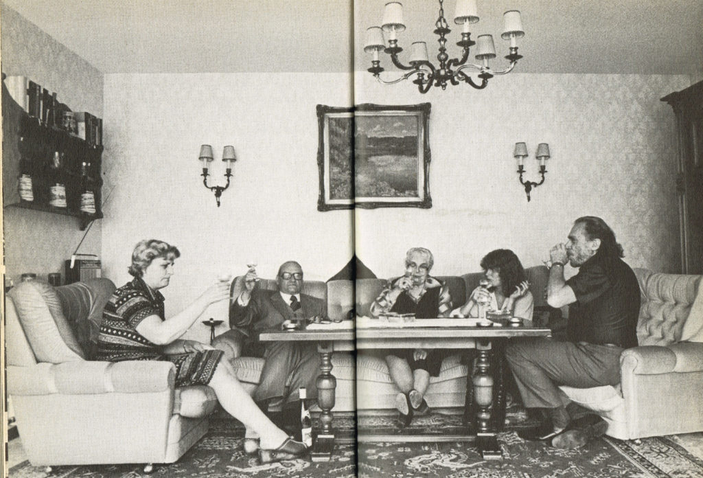 Bukowski im Wohnzimmer