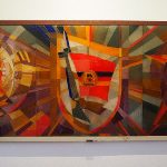 Glasmosaik, sozialistisch