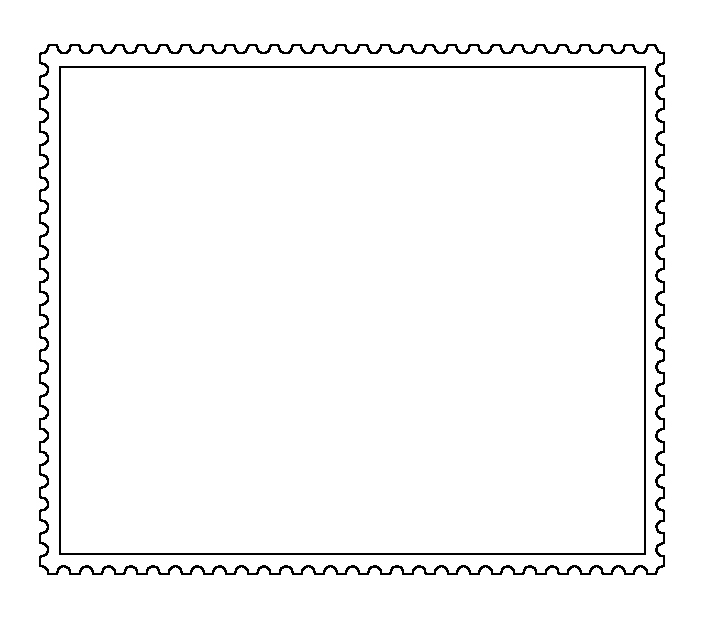 OER Kunst: Vorlagen für Briefmarken