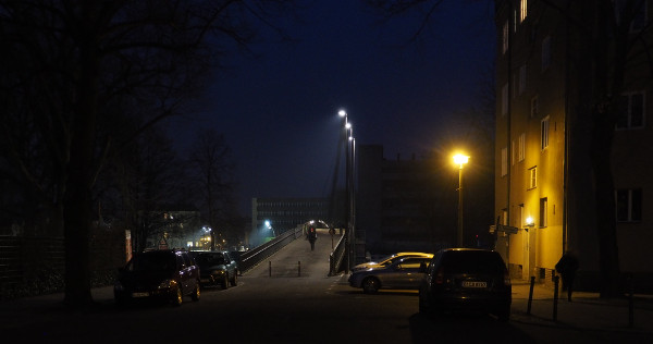 Schöneweide bei Nacht