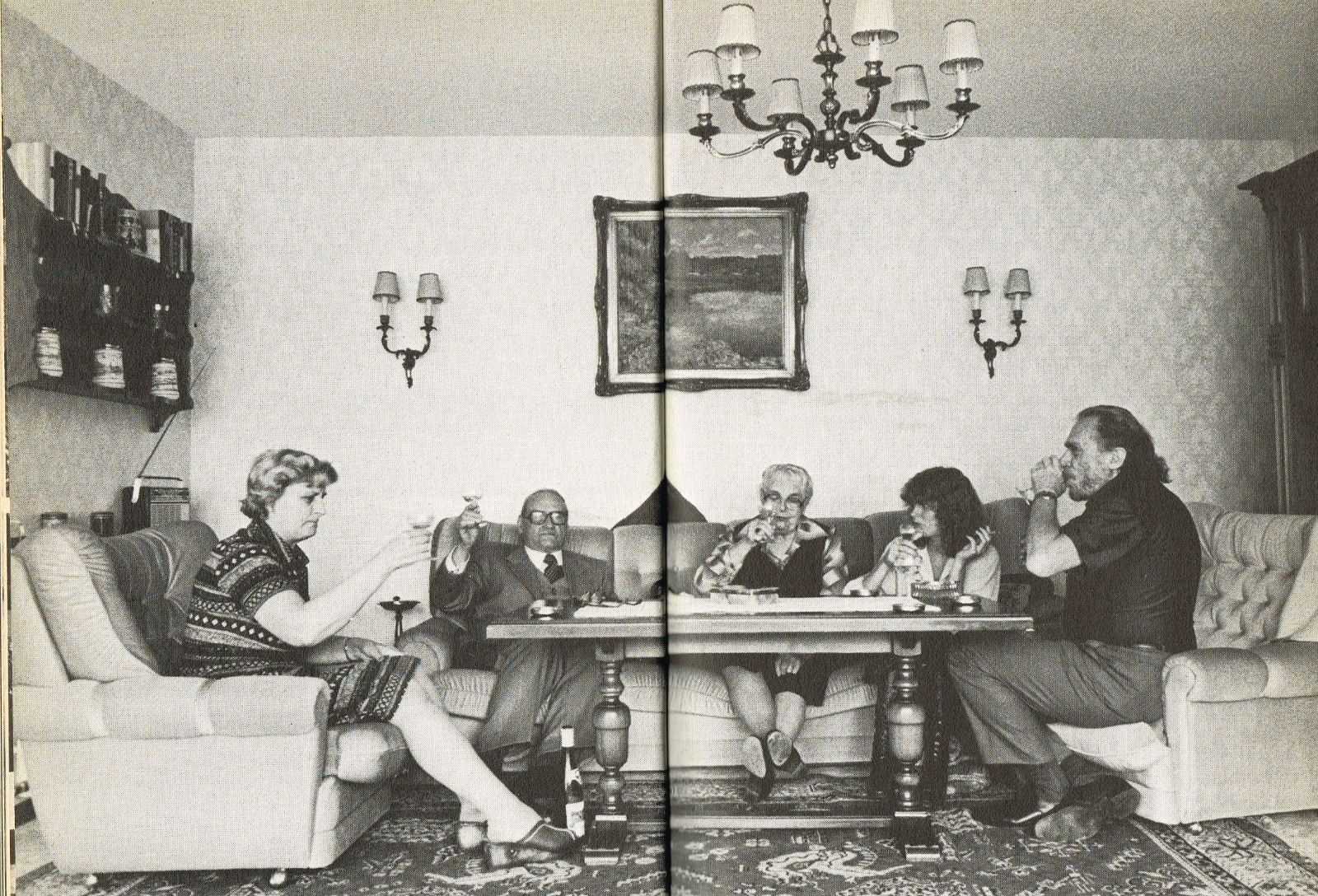 Bukowski im Wohnzimmer