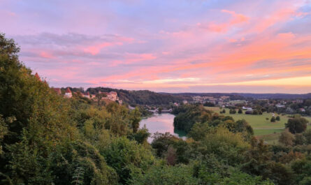 Sonnenuntergang, 84489 Burg zu Burghausen