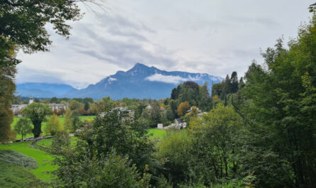 Salzburg mit Blick, Österreich