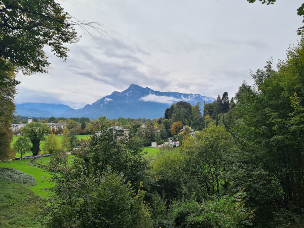 Salzburg mit Blick, Österreich