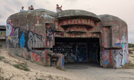Bunkeranlage „La batterie de Arros“ bei Soulac-Sur-Mer