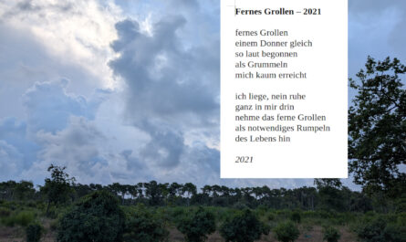Gedicht: Fernes Grollen